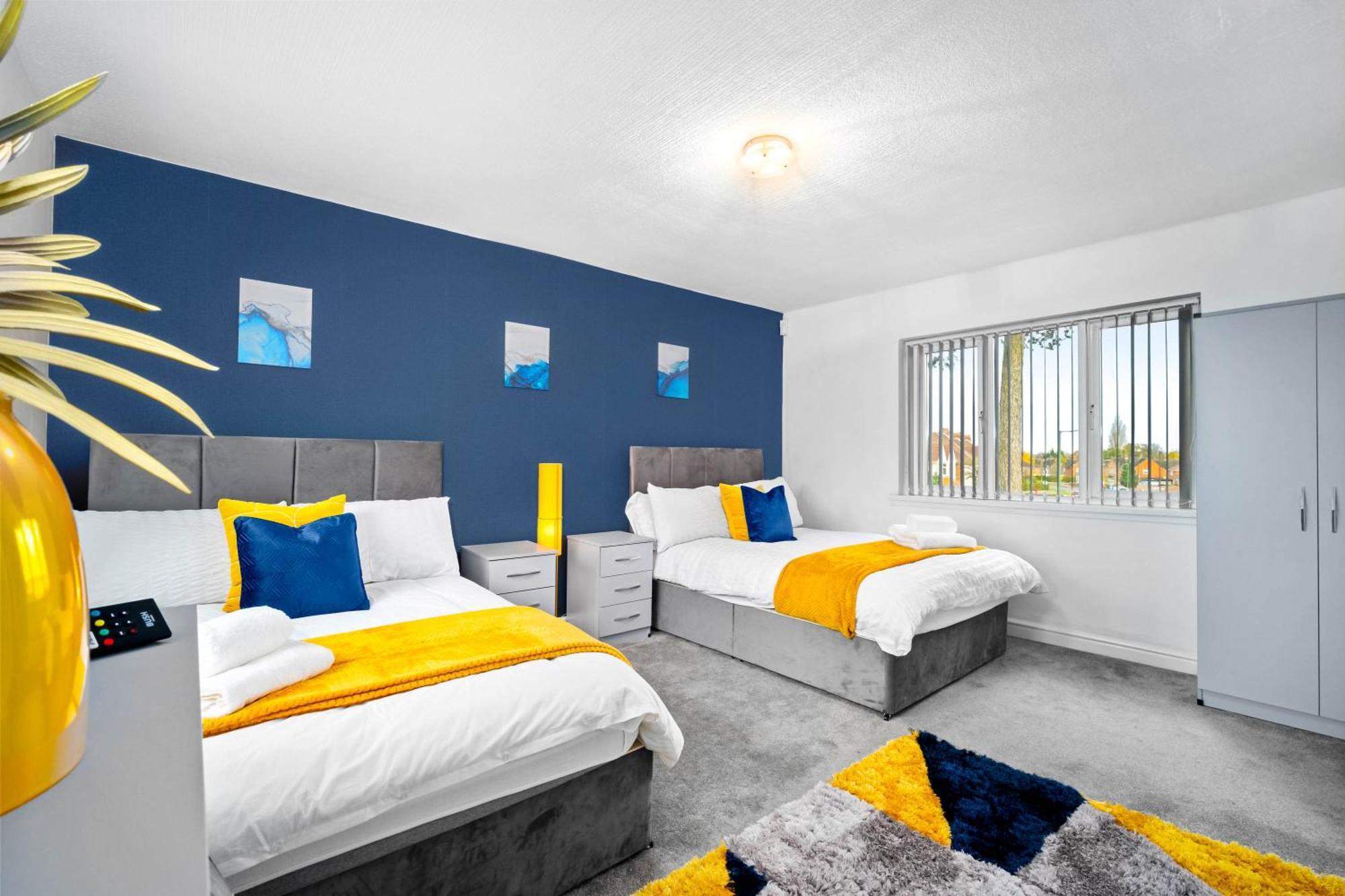Modern 18 Guest Large Home In Solihull - Near Nec, Jlr, Hs2 And Bhx バーミンガム エクステリア 写真