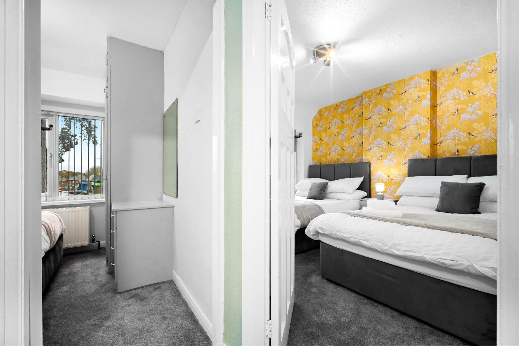 Modern 18 Guest Large Home In Solihull - Near Nec, Jlr, Hs2 And Bhx バーミンガム エクステリア 写真